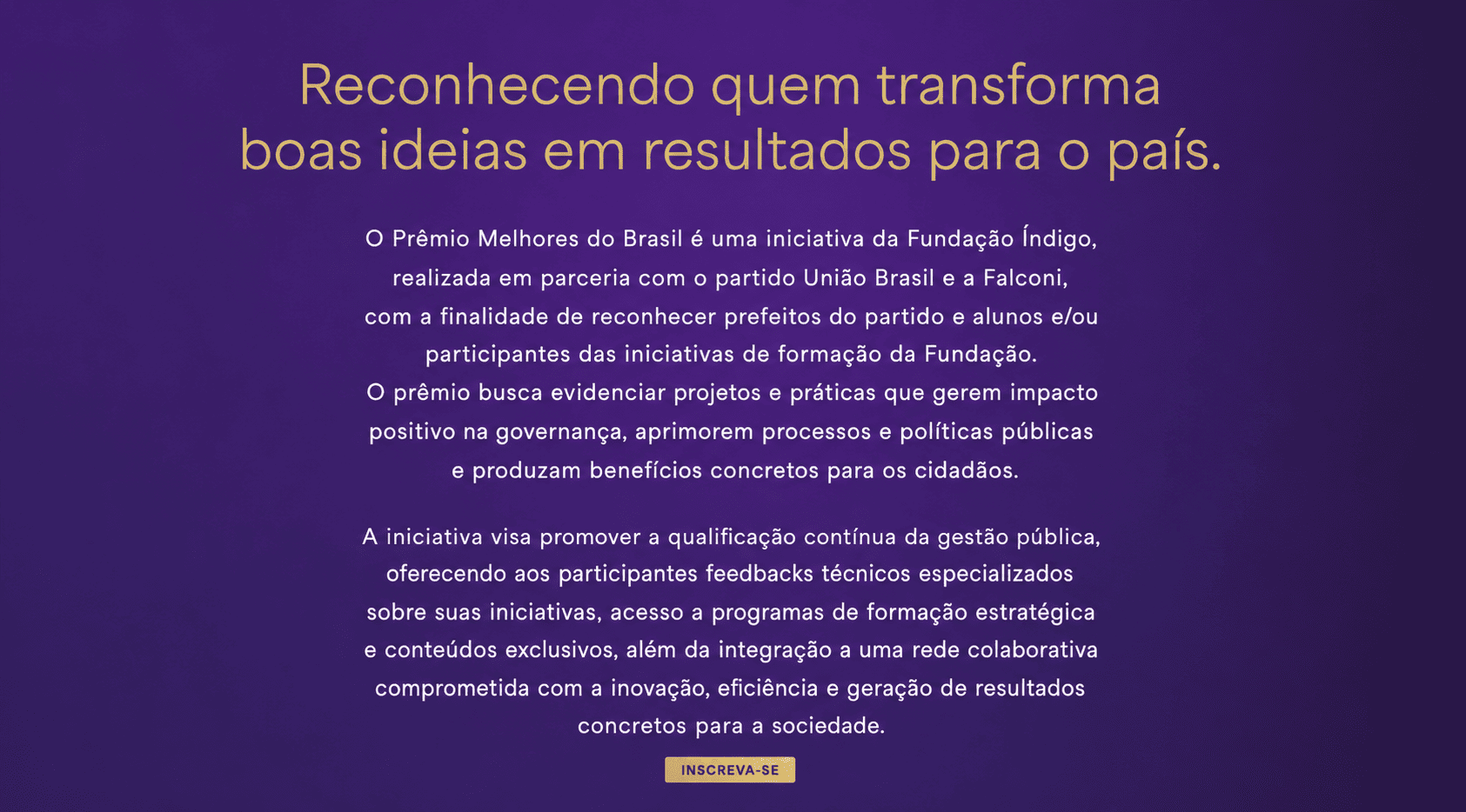 Prêmio Melhores do Brasil